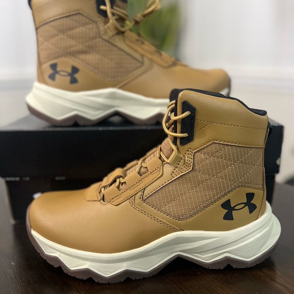 Under Armour Stellar G2 6” ,Utility Light Brown Boots.